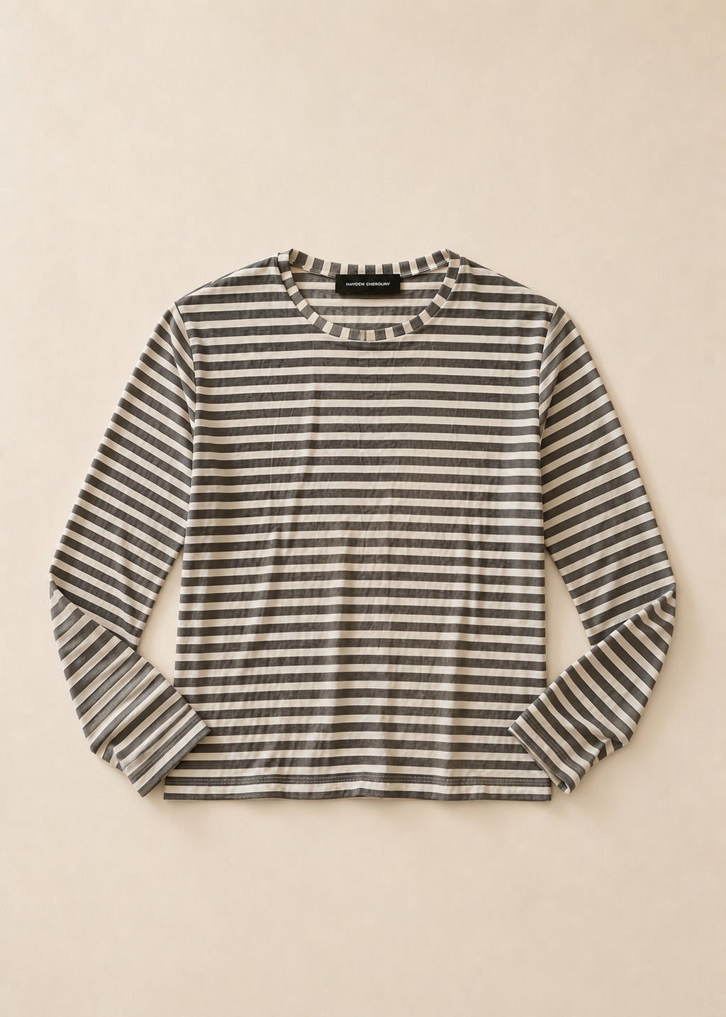 LONGSLEEVE TONAL STRIPED TEE