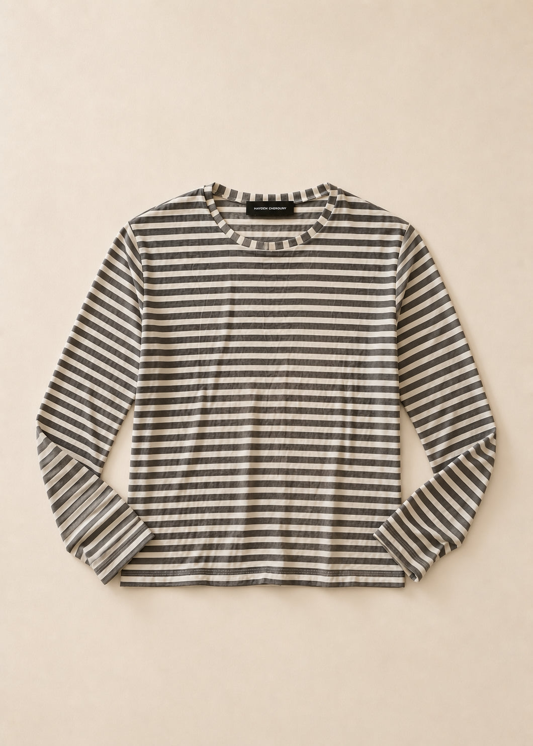 LONGSLEEVE TONAL STRIPED TEE